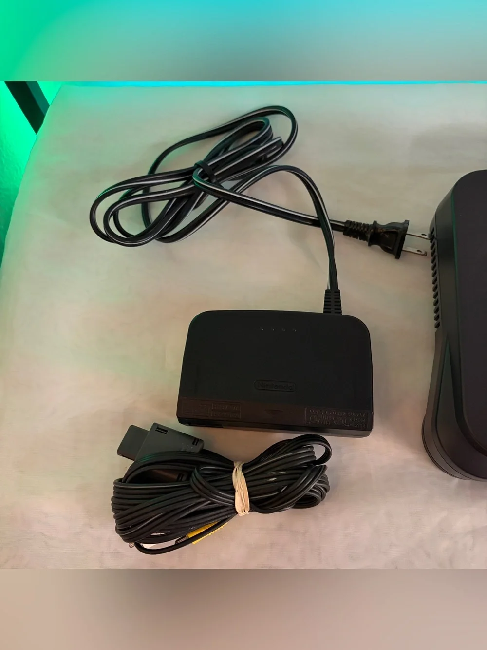 Nintendo 64 N64 Black Console cables included Tester & Works 1996 No Expansion